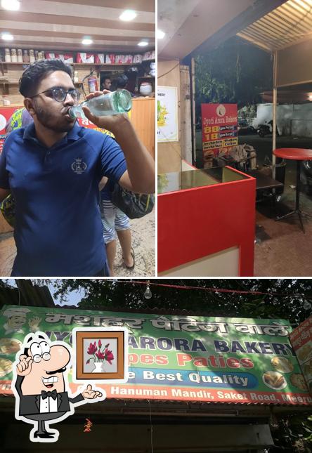 The interior of Jyoti arora bakery