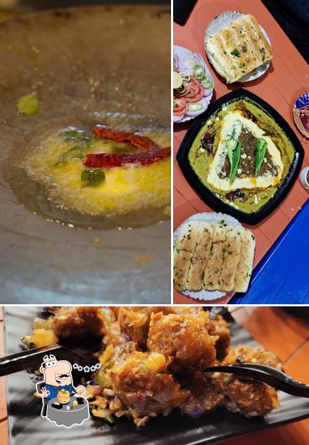 Food at Live Egg Station