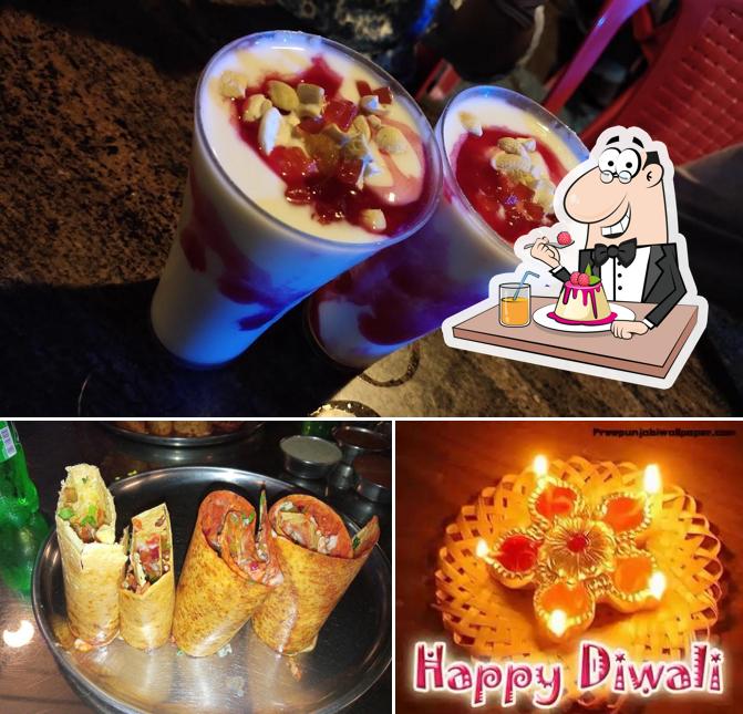 Malhar Dhosa provides a variety of desserts