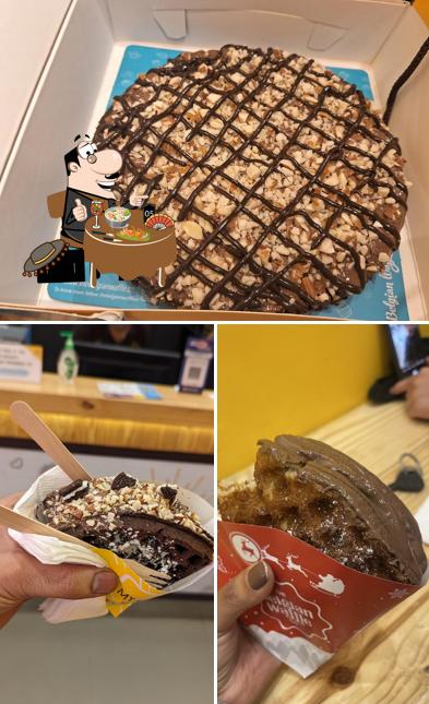 Food at The Belgian Waffle Co
