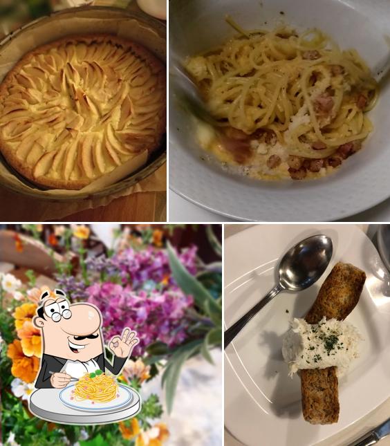 Spaghetti alla carbonara al Trattoria Alla Colomba