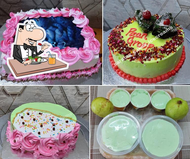 Food at Sarala's Homemade Cakes, Cupcakes and Ice-cream