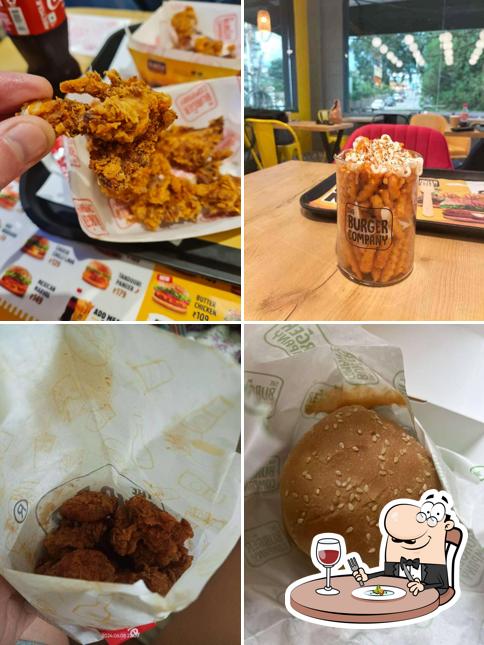 Meals at The burger company