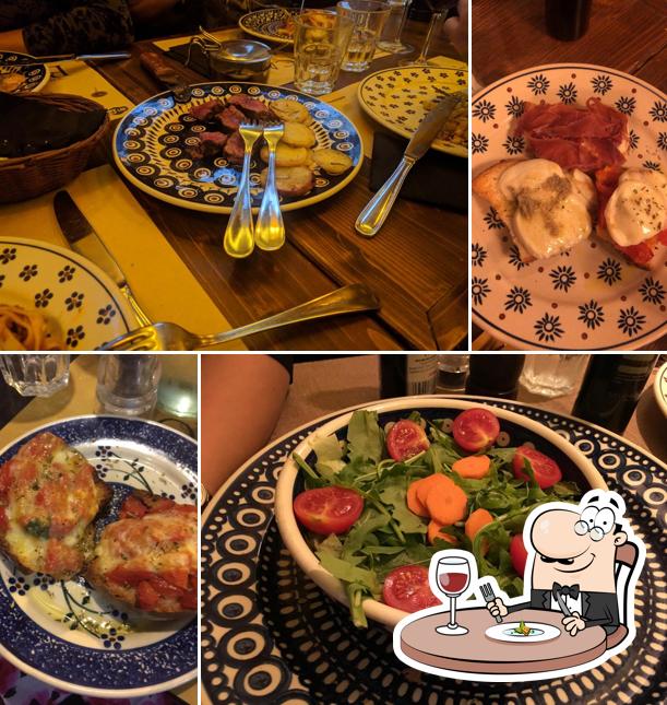 Platti al Antica Osteria Brunetti
