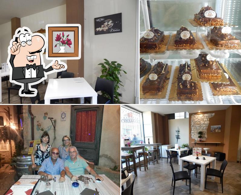 Gli interni di Caffè Royal