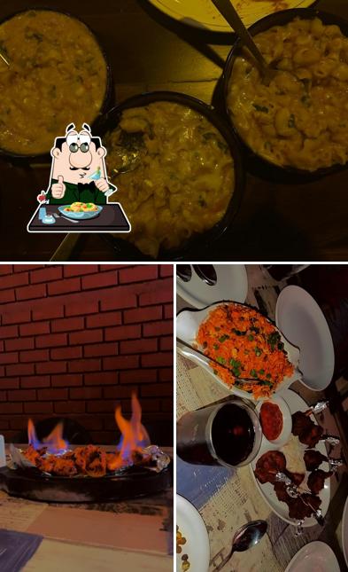 Food at Garden Restaurant