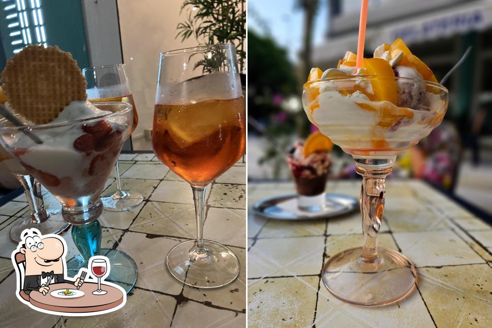 Platti al Gelateria Bar Trieste