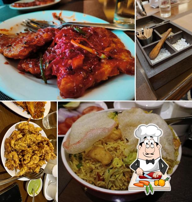 Bibimbap at Hatari Restaurant Madhyamgram