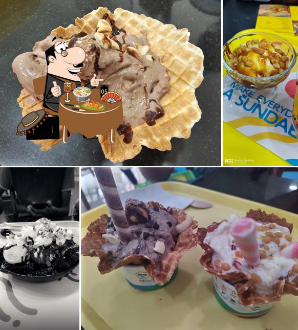 Ice cream at Iceberg Organic Icecreams