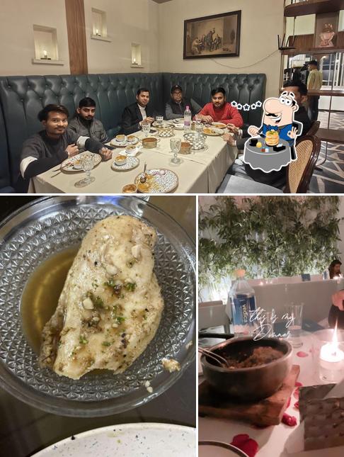 The photo of food and interior at Rock By Iron Chef