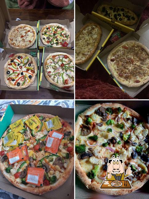 Order different types of pizza