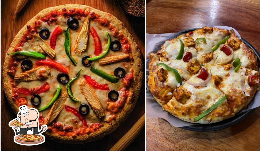 At Pizza Bizza, you can taste pizza