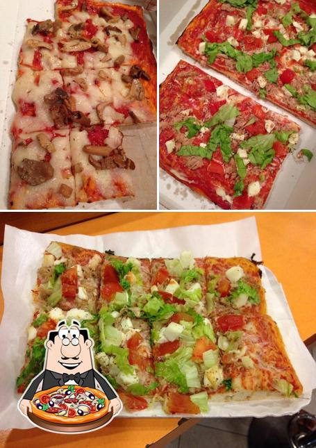 Scegli tra le svariate varianti di pizza