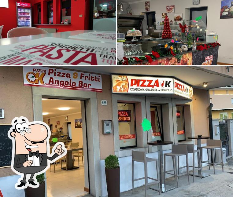 Gli interni di Pizza Ok Gli interni di Pizza Ok