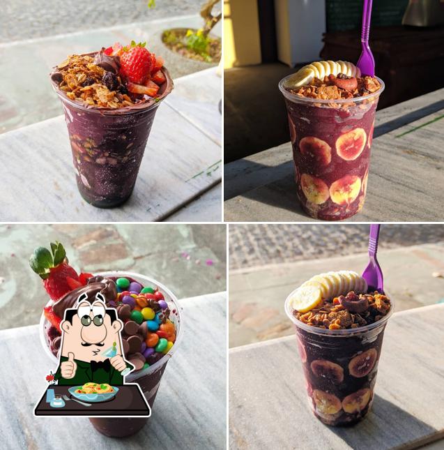 Açai na janela