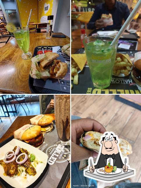 Food at Biggies Burger: Vasant Market