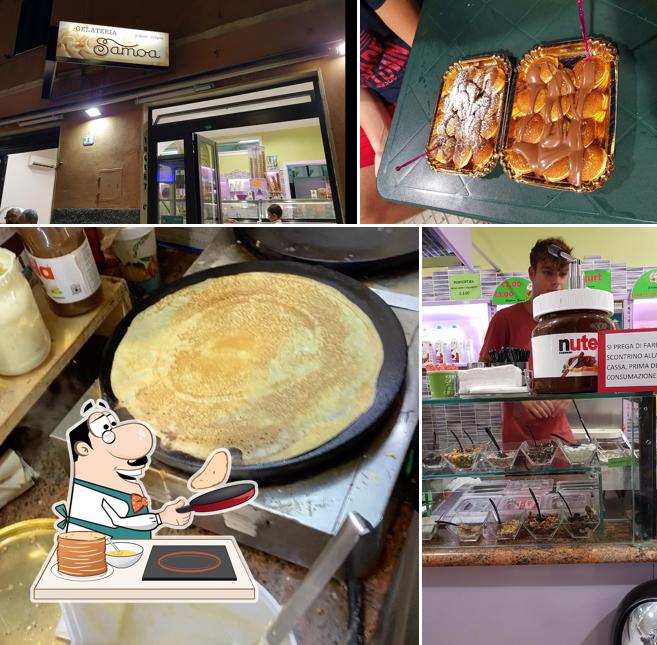 Pancakes al Gelateria Samoa