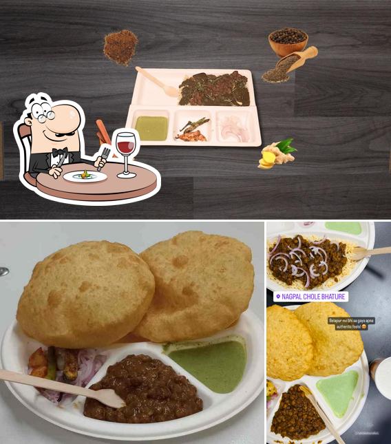 Meals at NAGPALS CHOLE BHATURE PANEER WALE - DELHI KE FAMOUS