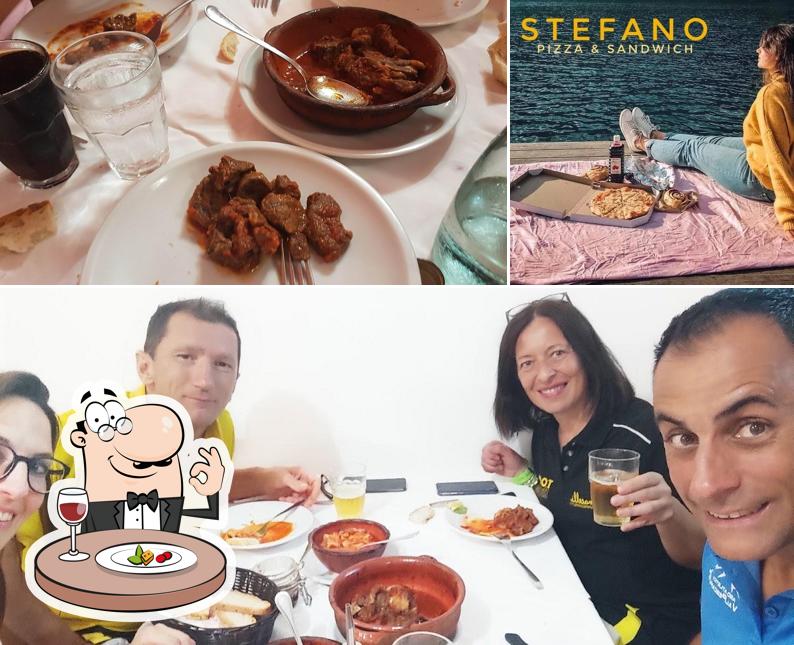Platti al Pizzeria Stefano
