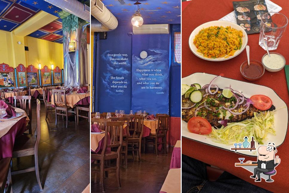 Gli interni di Shandar Takeaway Grill & Caffè