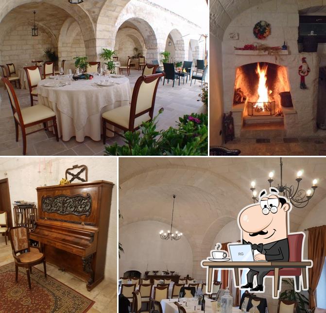 Gli interni di Ristorante Il Carrubo