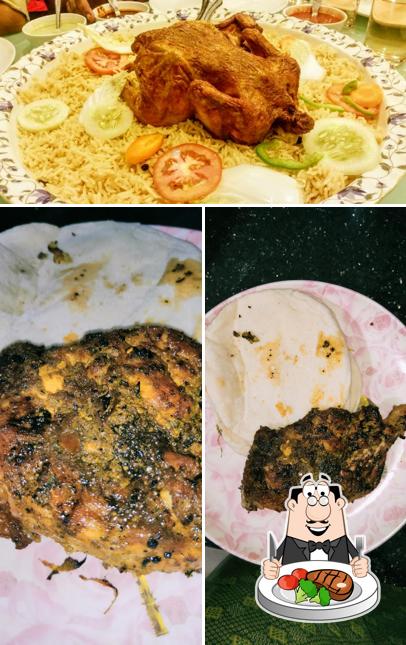 Order meat dishes at Shine Restaurant POONOOR