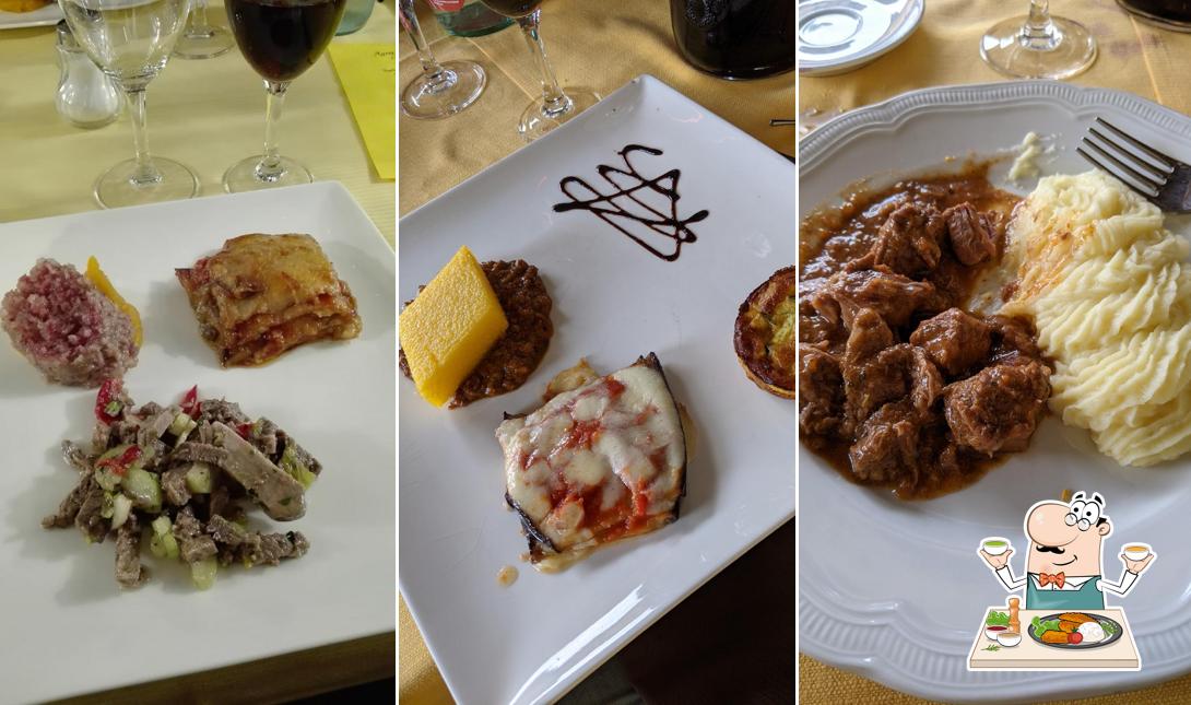 Platti al Agriturismo Pioltino