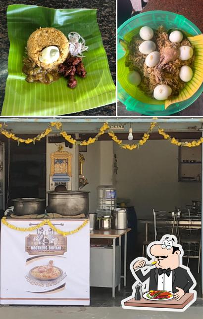 The picture of Brothers Biryani’s food and interior