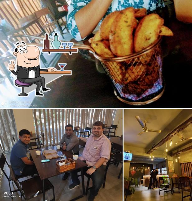 The interior of GRAZERS Resto-Bar