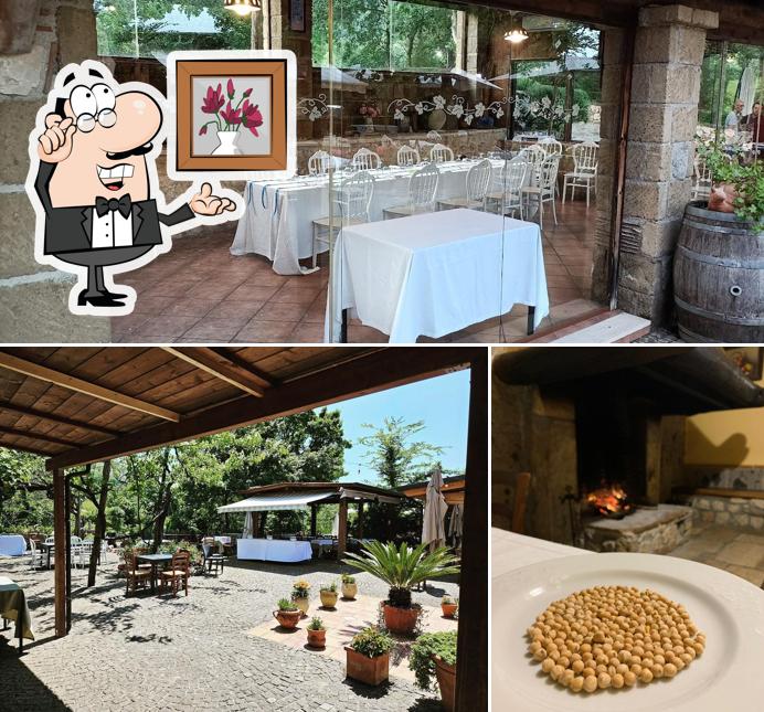 Gli interni di Agriturismo Le Fontanelle a Pontelatone