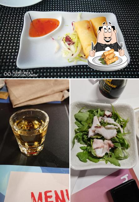 Involtini primavera al Ristorante Hachikō