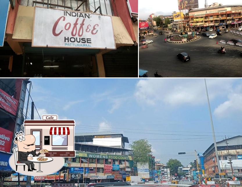 The exterior of Indian Coffee House