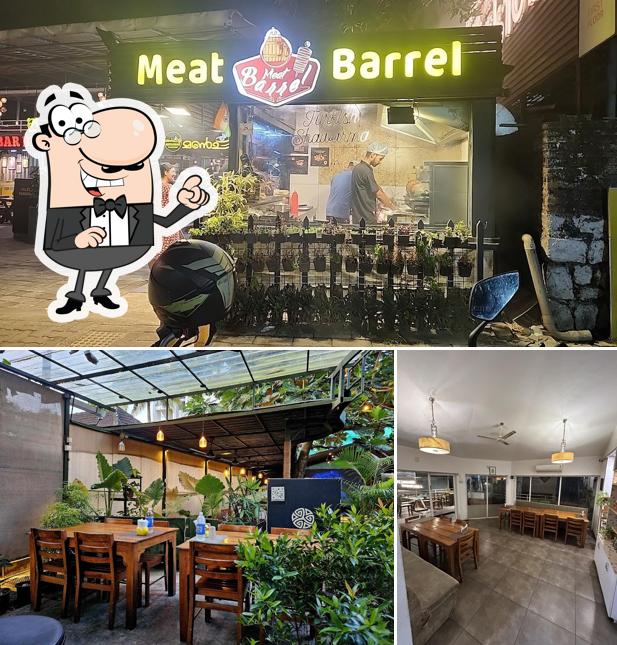 The interior of Meat Barrel