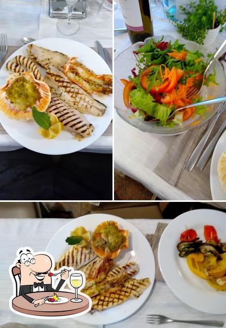 Cibo al Ristorante Albergo Scarano'