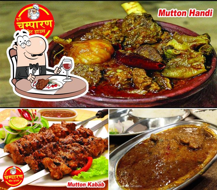 Purvi Champaran meat house Best Non Veg restaurant provides meat dishes