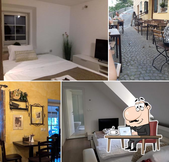 Dai un'occhiata agli interni di Hiša Pod Gradom