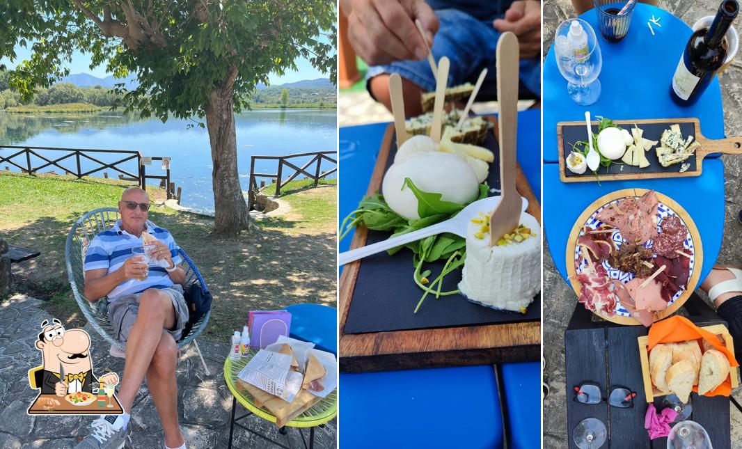 Platti al La cantina del Lago