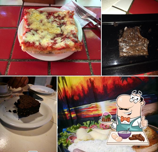 Café e Padaria Central serve uma gama de sobremesas