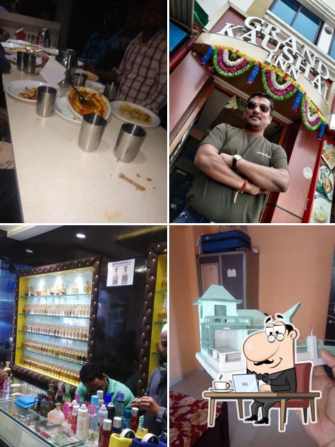 The interior of Sagar Plaza Hotel