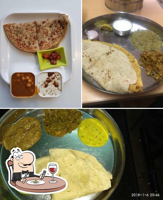 Food at Shree Venkateshwara North Karnataka Hotel