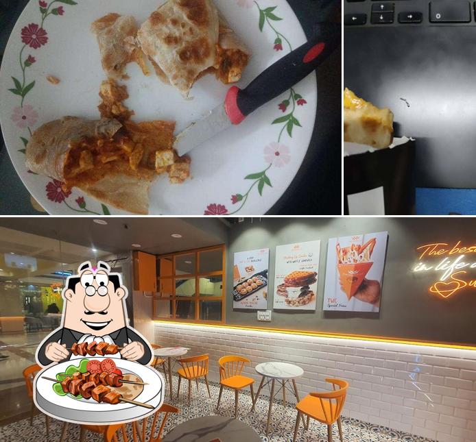 Food at Rolls Mania