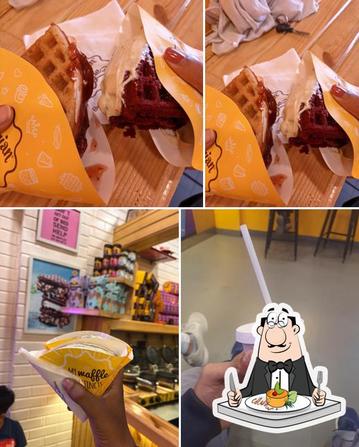 Food at The Belgian Waffle Co