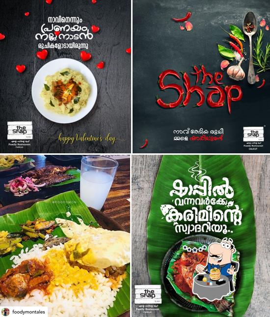 Food at The Shap Restaurant