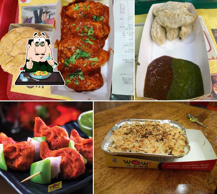 Food at Wow! Momo
