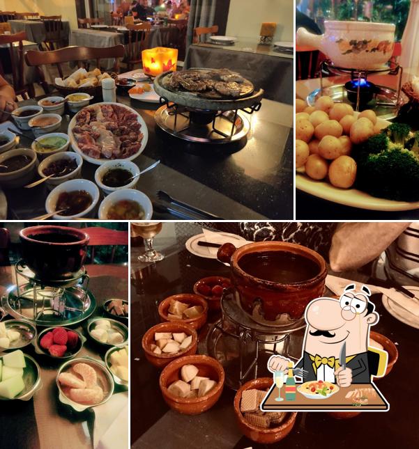 Platos en Restaurante Château Allemand