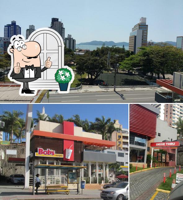 Veja imagens do exterior do Bob's Burger - Drive Estreito