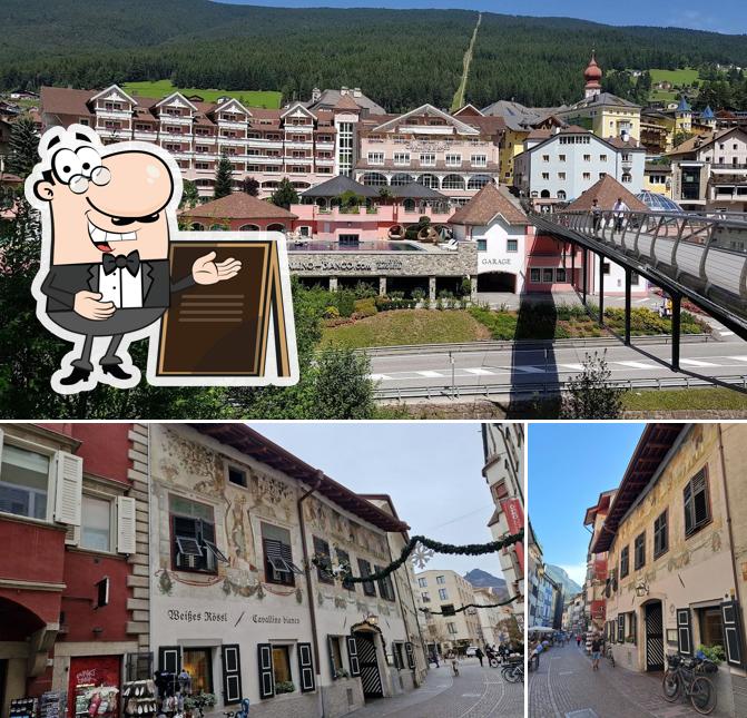 Gli esterni di Cavallino Bianco