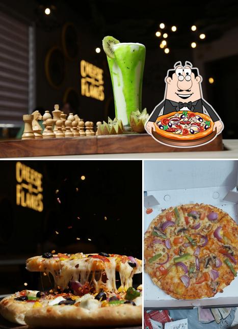 At Cheese-N-Flakes, you can get pizza