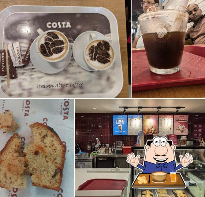 Chocolate mousse at Costa Coffee