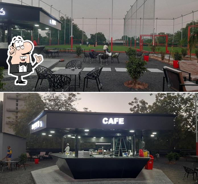 Check out how Daily Trip Cricket Box & Cafe looks inside